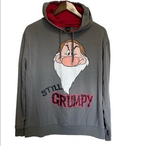 Disney Grumpy Snow White & the 7 Dwarfs Hooded Sweatshirt Women’s  Large